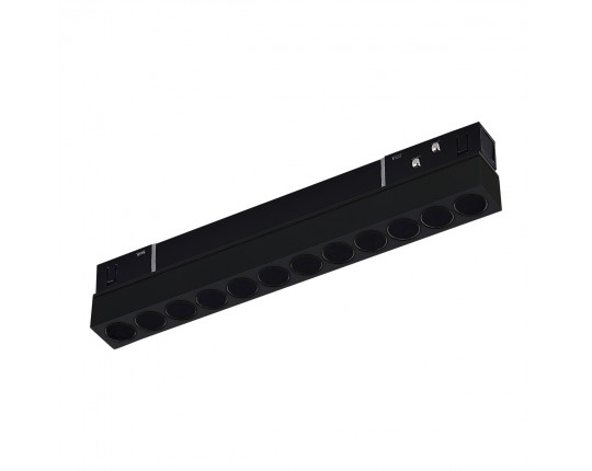 ST806.446.12 Магнитный трековый светильник Черный LED 1*12W 4000K 550Lm Ra>90 36° IP20 L220xW22xH44