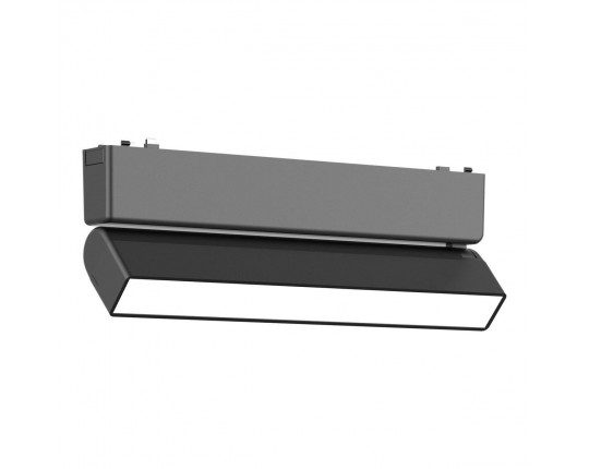 ST676.436.10 Магнитный трековый светильник Черный LED 1*10W 3000K 530Lm Ra>90 IP20 L230xW26xH80 48V