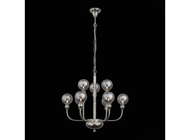 SL552.103.09 Люстра подвесная ST-Luce Никель/Дымчатый G9 9*5W