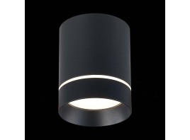 ST115.442.12 Светильник потолочный Черный LED 1*12W 4000K 840Lm Ra>90 120° IP20 D79xH100 170-240V