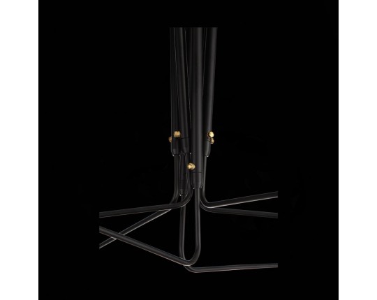 SL305.402.06 Люстра потолочная ST-Luce Черный/Черный, Белый E27 6*60W