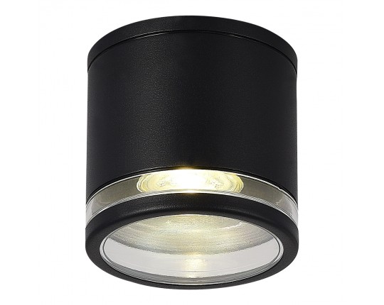 SL9009.402.01 Светильник уличный потолочный ST-Luce черный/белый GU10 1*50W