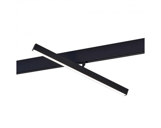 ST802.446.12 Магнитный трековый светильник Черный LED 1*12W 4000K 750Lm Ra>90 120° IP20 L405xW22,5xH