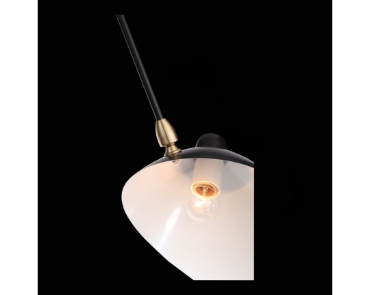 SL305.402.06 Люстра потолочная ST-Luce Черный/Черный, Белый E27 6*60W