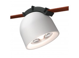 ST451.536.12.1 Св-к трек. Белый LED 1*12W 3000K 911Lm Ra90 60 IP20 D100xH107 48V