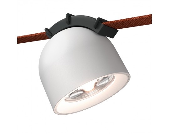 ST451.536.12.1 Св-к трек. Белый LED 1*12W 3000K 911Lm Ra90 60 IP20 D100xH107 48V