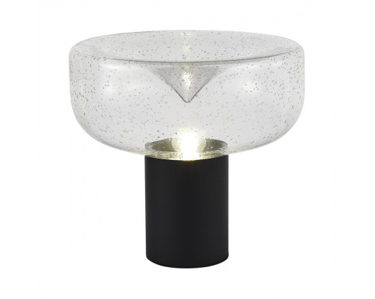 SL6014.424.01 Прикроватная лампа ST-Luce Черный/С пузырьками воздуха E27 1*40W