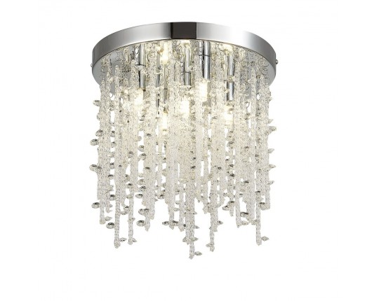 SLE103302-05 Светильник потолочный Хром/Прозрачный G9 LED 5*3W