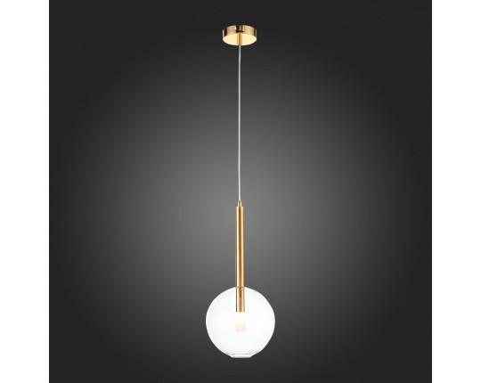 SL1054.203.01 Светильник подвесной ST-Luce Золотистый/Прозрачный G9 1*5W
