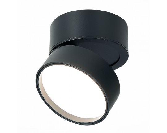 ST651.442.14 Светильник потолочный поворотный Черный LED 1*14W 4000K 1 100Lm Ra>90 120° IP20 D105xH8