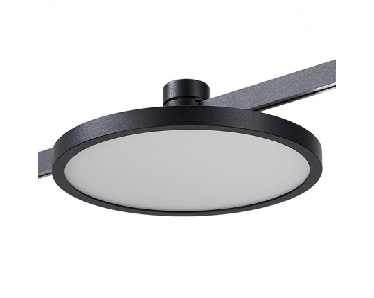 ST818.406.12 Магнитный трековый светильник FARM Черный LED 1*10W 3000K 500Lm Ra80 120 IP20 D168xH54