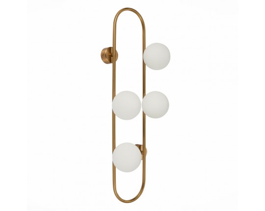 SL1149.301.04 Бра ST-Luce Латунь/Белый G9 4*5W