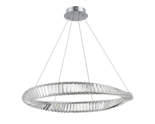 SL6204.111.01 Светильник подвесной ST-Luce Хром/Прозрачный LED 1*45W 4000K