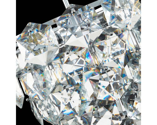 SL1631.103.09 Люстра подвесная ST-Luce Хром/Прозрачный E14 9*40W