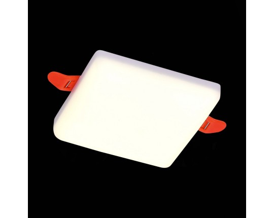 ST700.038.08 Св-к встр. Белый LED 1*8W 3000K 690Lm Ra80 120° IP20 L90xW90xH20 85-265V