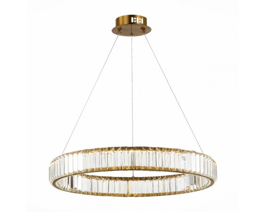 SL1622.363.01 Люстра подвесная ST-Luce Латунь/Прозрачный LED 1*40W 4000K