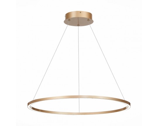 ST605.243.34 Светильник подвесной ST-Luce Золотистый/Белый LED 1*34W 4000K