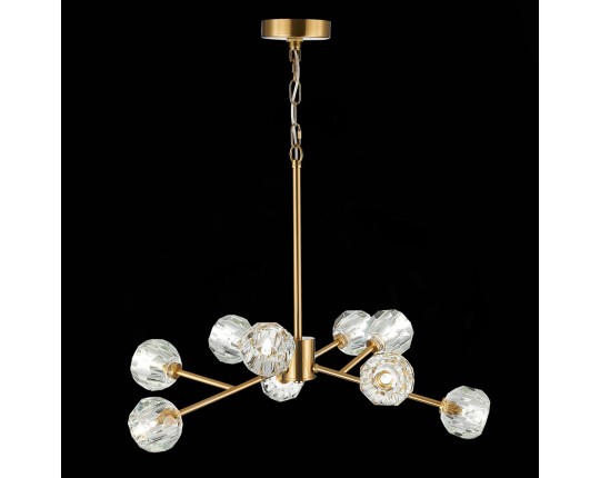 SL1166.303.09 Светильник подвесной ST-Luce Латунь/Прозрачный G9 LED 9*5W