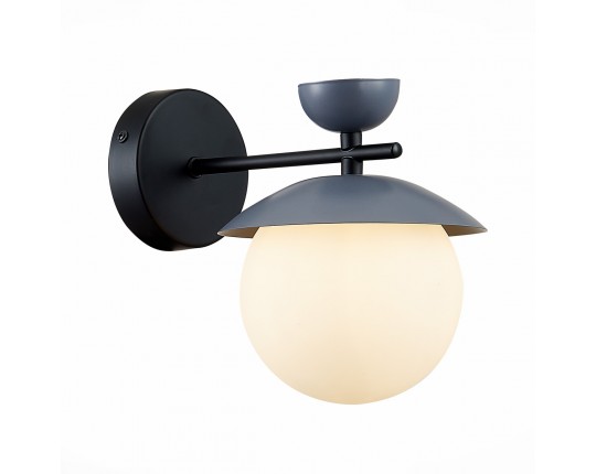 SLE220201-01 Светильник настенный Черный, Серый/Белый G9 1*5W