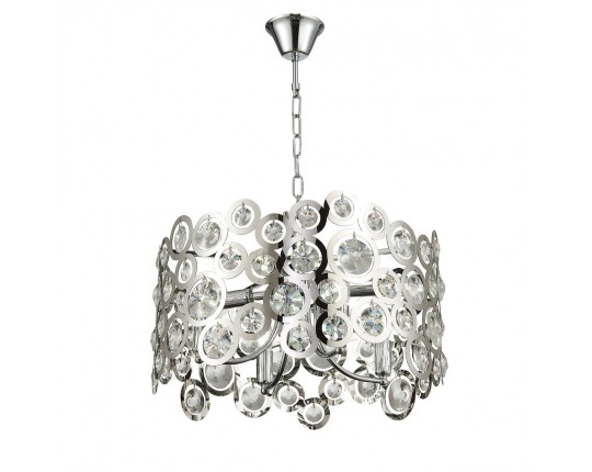 SL1103.103.08 Светильник подвесной ST-Luce Хром/Прозрачный,Хром E14 8*60W