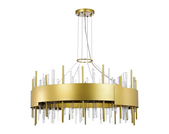 SL1633.203.16 Люстра подвесная ST-Luce Матовое золото/Матовое золото,Прозрачный E14 16*40W