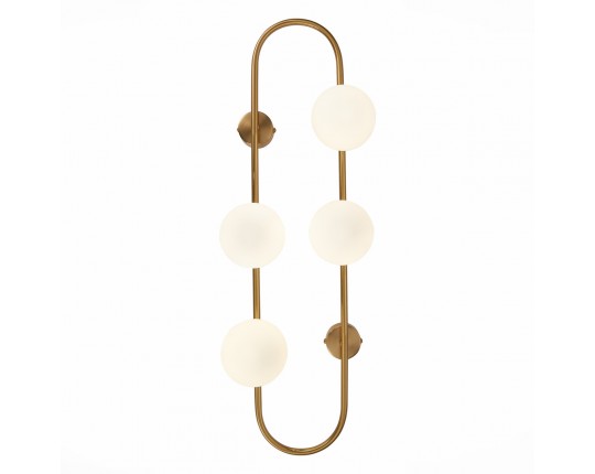 SL1149.301.04 Бра ST-Luce Латунь/Белый G9 4*5W