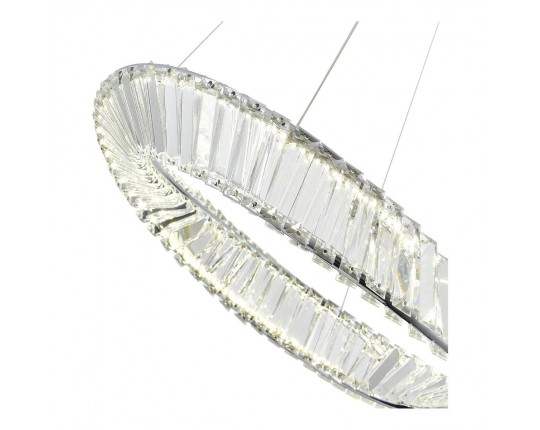 SL6204.101.01 Светильник подвесной ST-Luce Хром/Прозрачный LED 1*32W 4000K