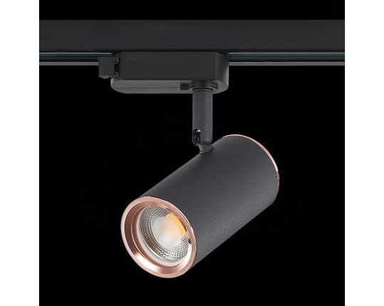 ST301.426.01 Св-к трек. Черный GU10 1*50W L104xW54xH111 220V Без ламп