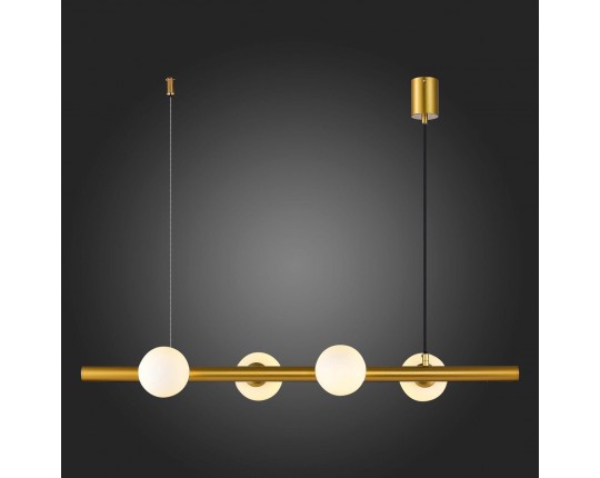 SL1185.203.04 Подвес ST-Luce Золотистый/Белый G9 4*5W