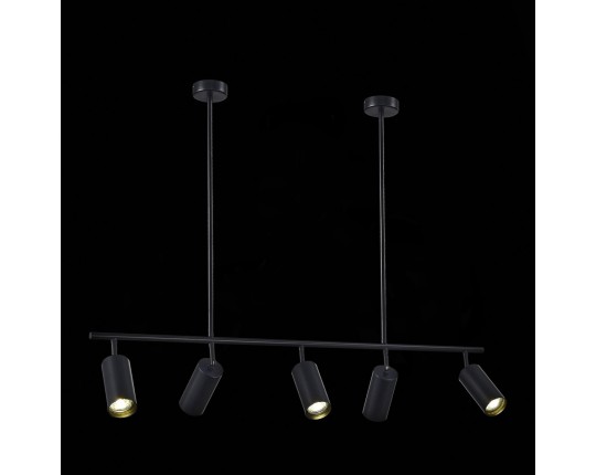 SL1206.403.05 Светильник подвесной ST-Luce Черный/Черный GU10 5*5W 4000K