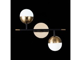 SL1507.421.02 Бра ST-Luce Черный/Белый, Золотистый G9 2*5W 4000K