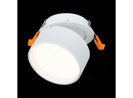 ST651.538.09 Встраиваемый поворотный светильник Белый LED 1*9W 3000K 720Lm Ra>90 120° IP20 D85xH68 1