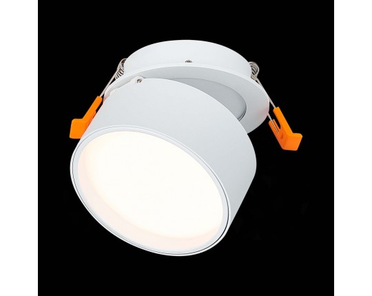 ST651.538.09 Встраиваемый поворотный светильник Белый LED 1*9W 3000K 720Lm Ra>90 120° IP20 D85xH68 1