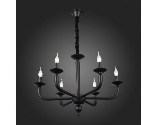 SL1114.403.06 Люстра подвесная ST-Luce Черный E14 6*40W