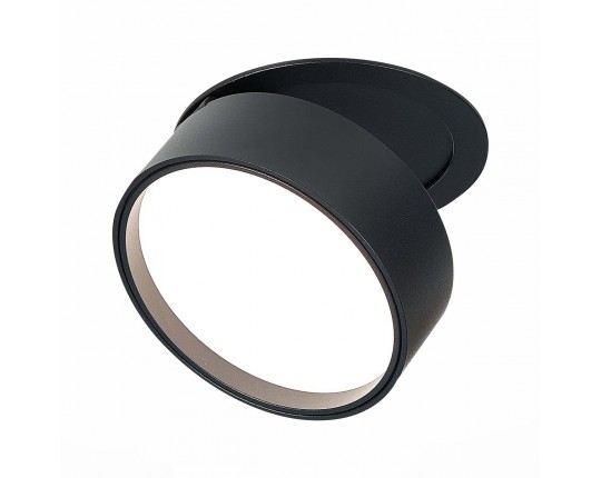 ST651.448.14 Встраиваемый поворотный светильник Черный LED 1*14W 4000K 1 100Lm Ra>90 120° IP20 D105x