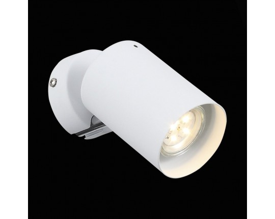 SL597.501.01 Спот ST-Luce Белый, Хром/Белый GU10 LED 1*3W