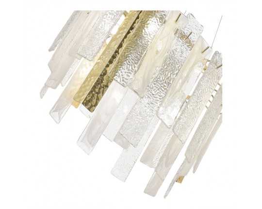 SL1636.203.06 Люстра подвесная ST-Luce Золотистый/Белый, Золотистый E14 6*40W