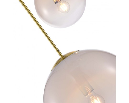 SL1190.203.03 Светильник подвесной ST-Luce Золотистый/Прозрачно-белый E27 3*60W