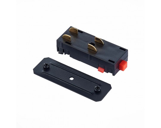 ST015.422.10 Коннектор прямой SKYLINE 220 ST-Luce Черный