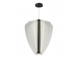 SL6509.413.01 Светильник подвесной ST-Luce Черный/Прозрачный LED 1*75W 4000K