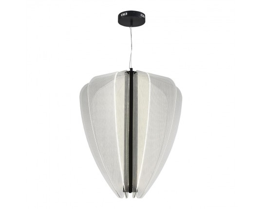 SL6509.413.01 Светильник подвесной ST-Luce Черный/Прозрачный LED 1*75W 4000K