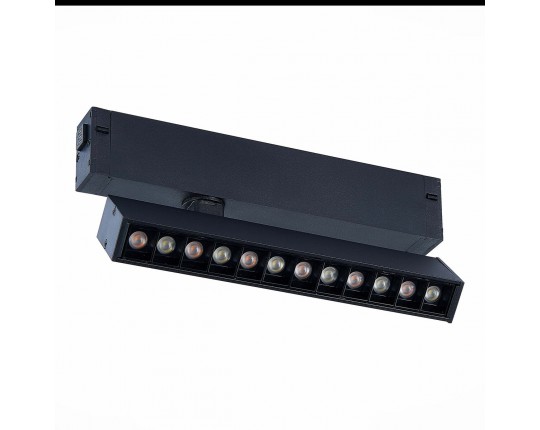 ST656.496.09 Св-к трек. SMART Черный LED 1*9W 2700K-6000K 700Lm Ra>90 24 IP20 L220xW25xH105 220V