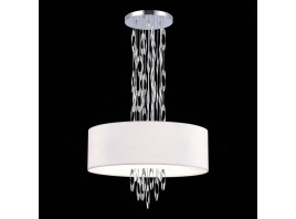 SL1353.103.05 Люстра подвесная ST-Luce Хром/Белый E14 5*60W