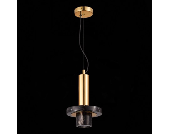 SL1210.403.01 Светильник подвесной ST-Luce Золотистый/Черный GU10 1*5W