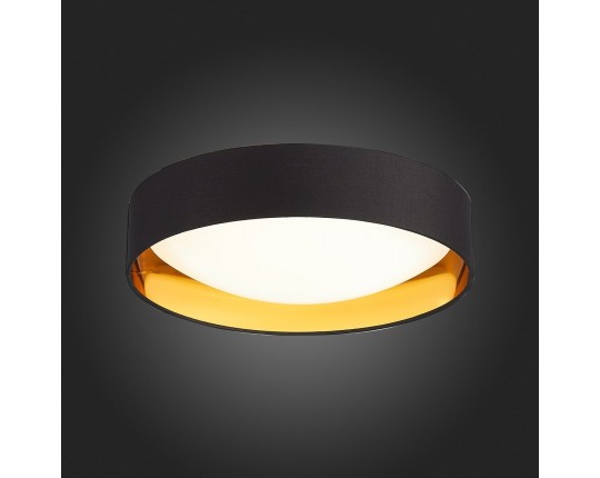 SLE201102-01 Светильник потолочный Черный, Золотистый/Белый LED 1*24W 4000K