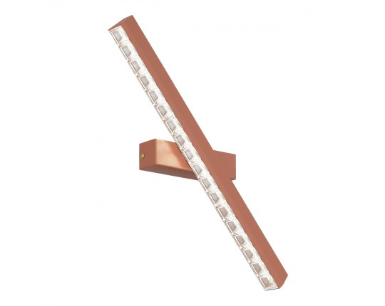 SL1018.623.01 Светильник подвесной ST-Luce терракотовый/прозрачный LED 1*11W 4000K