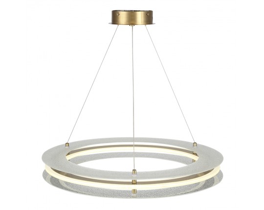 SL6245.203.01 Светильник подвесной ST-Luce золотистый/Прозрачный LED 1*40W 4000K