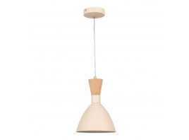 SLE1256-503-01 Светильник подвесной Бежевый/Бежевый, Светлое дерево, Золотистый E14 1*40W