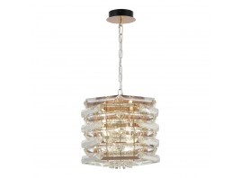 SL6137.203.04 Светильник подвесной ST-Luce медь/прозрачный E14 4*40W