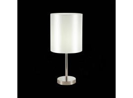 SLE107304-01 Прикроватная лампа Никель/Белый E14 1*40W